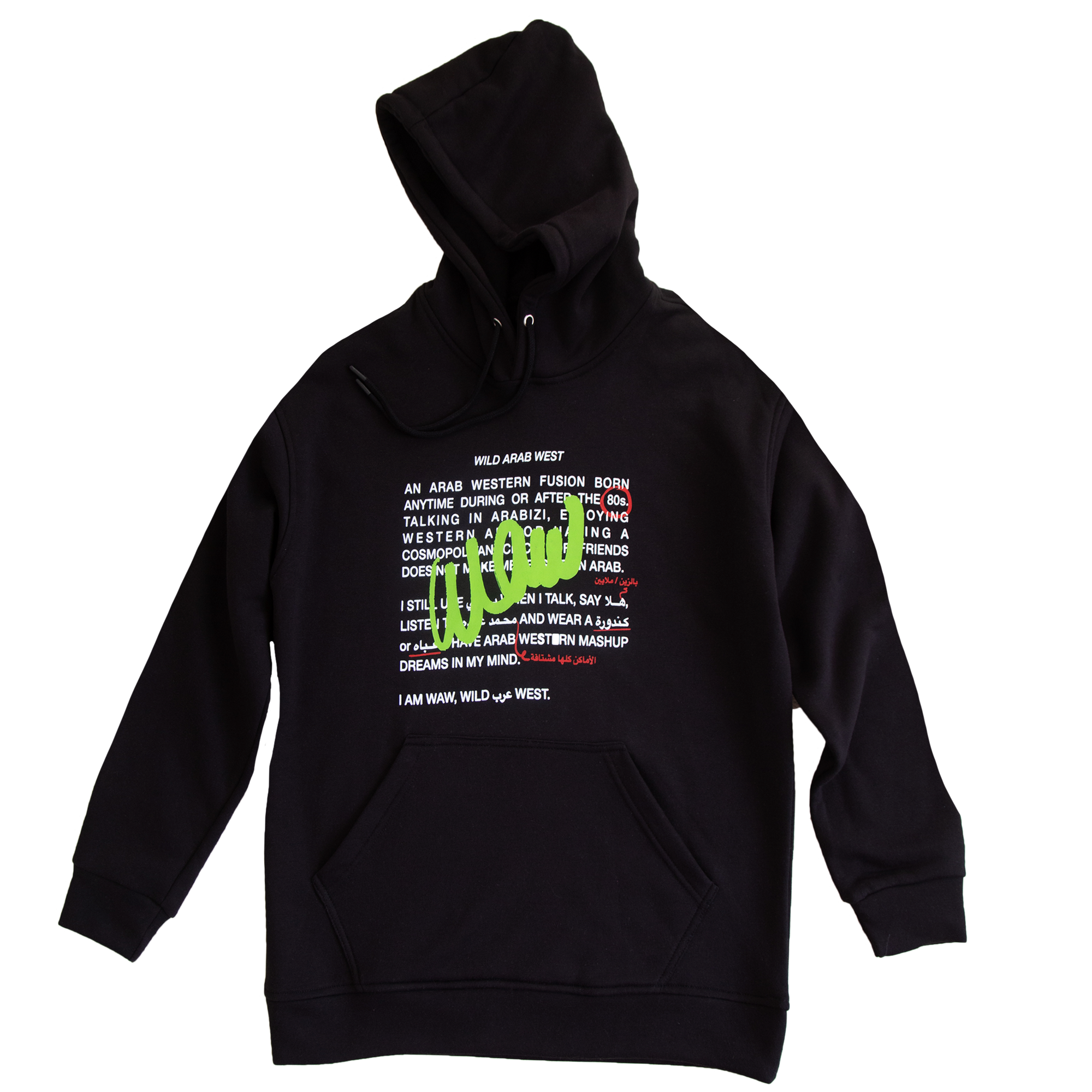 OVERSIZED WAW HOODIE